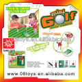 Plastic golf set golf toy golf mat